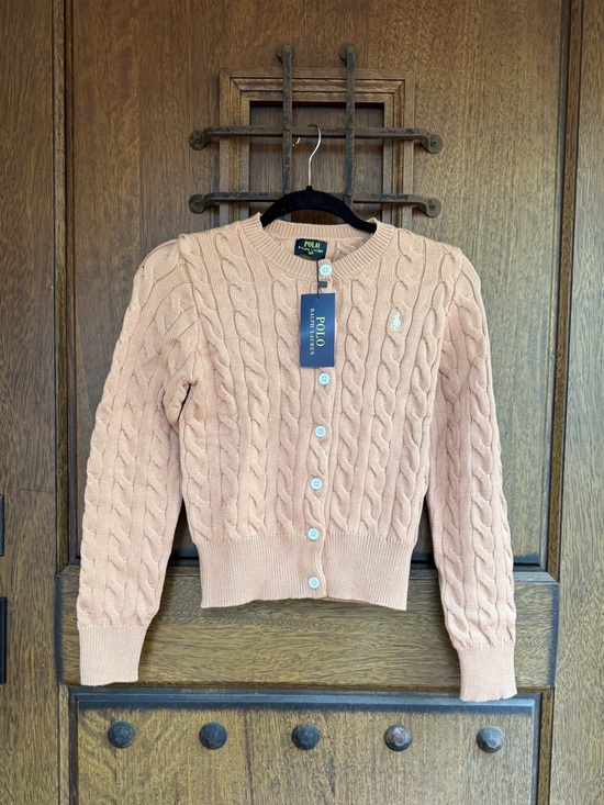Polo Ralph Lauren Sweaters - Polo by Ralph Lauren Cable-Knit Button Cardigan Size L